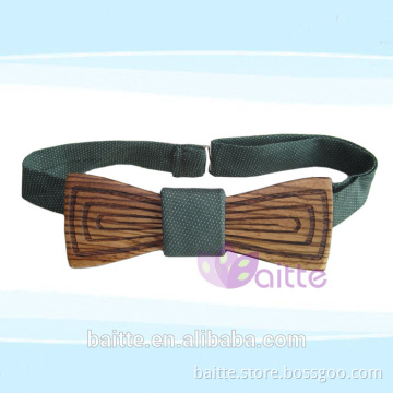OEM hot sale bowtie wood carving bow tie for men